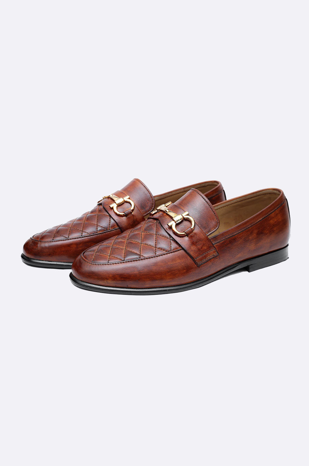 1670 MST Brown Patina Moccasin