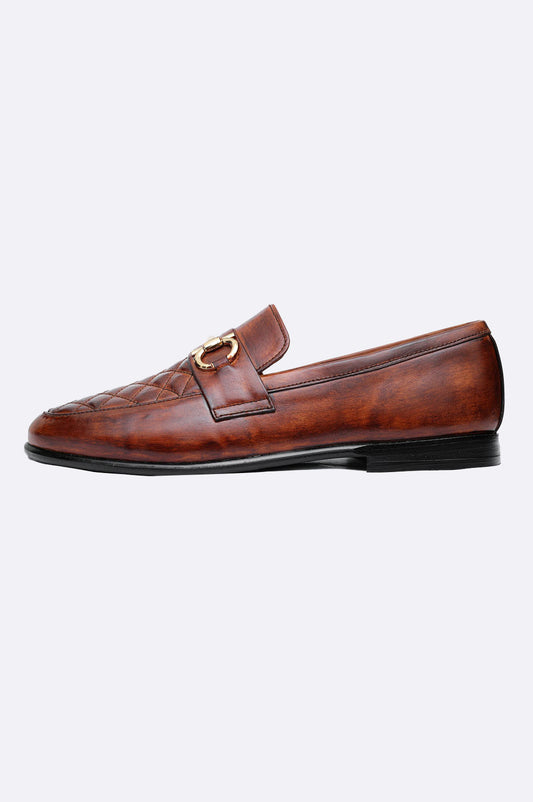 1670 MST Brown Patina Moccasin