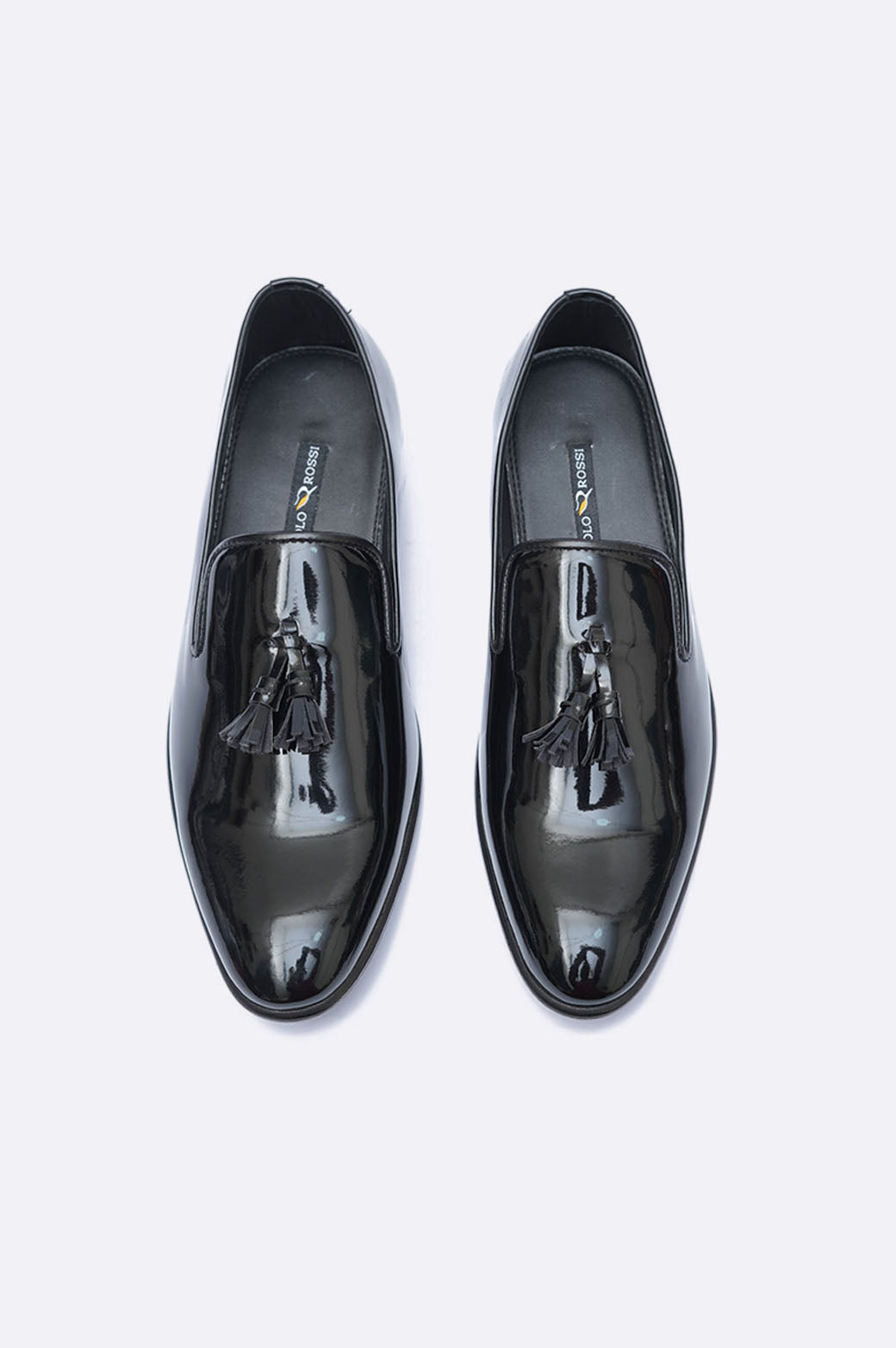 1802 BKP Black Patent Moccasin